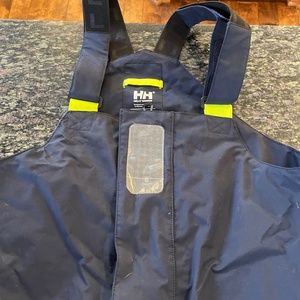 Helly Hansen Coastal Sailing Bib. Large. Navy Blue. Excellent.